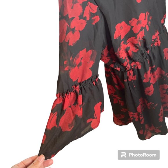 NWT ABS collection floral plus dress - Picture 3 of 5
